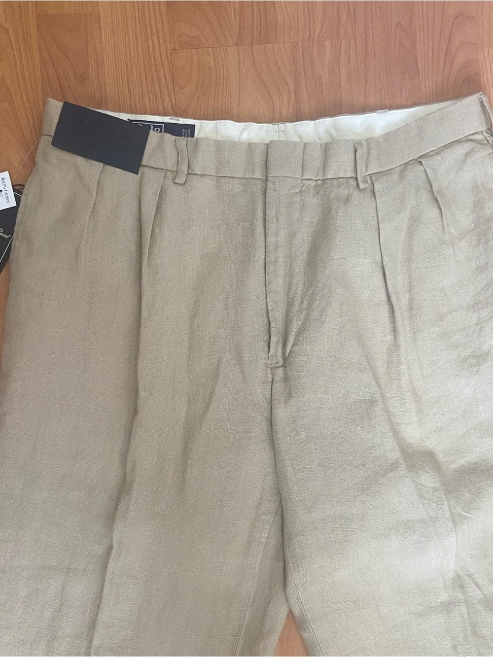 NWT Polo Ralph Lauren The Beaton Pant Preppy Costal Linen Pants Men’s 38/30